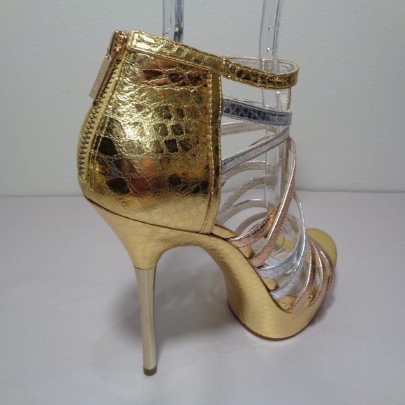 Michael Kors Size 9.5 MADDIE PLATFORM New Sandals - Picture 2 of 15